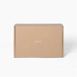 Custom printed box for consumer product packaging