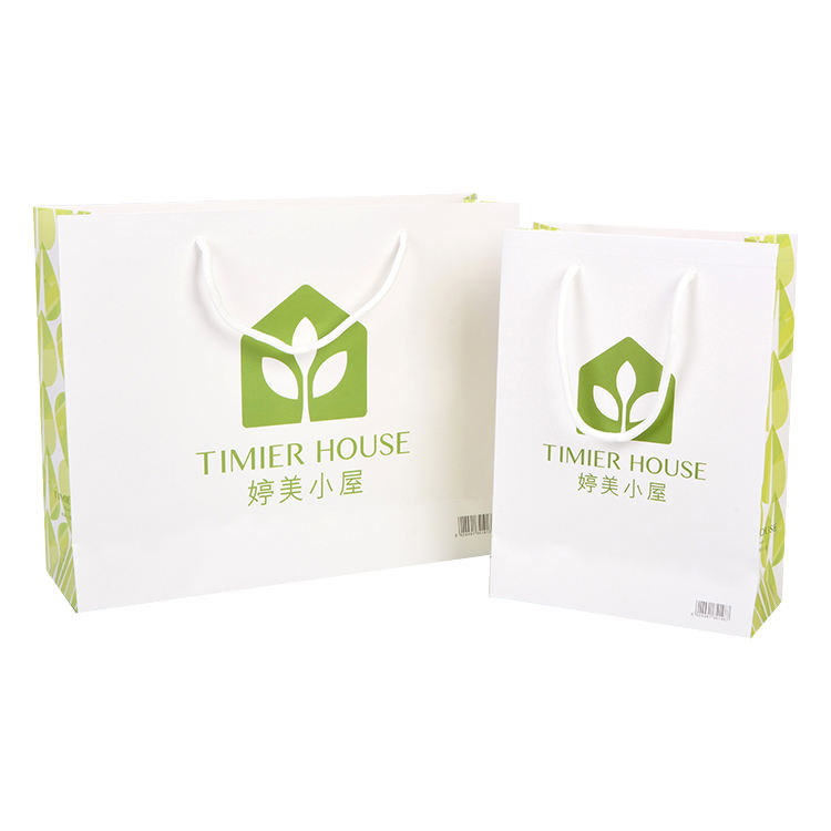 Kraft paper bag with branded printing