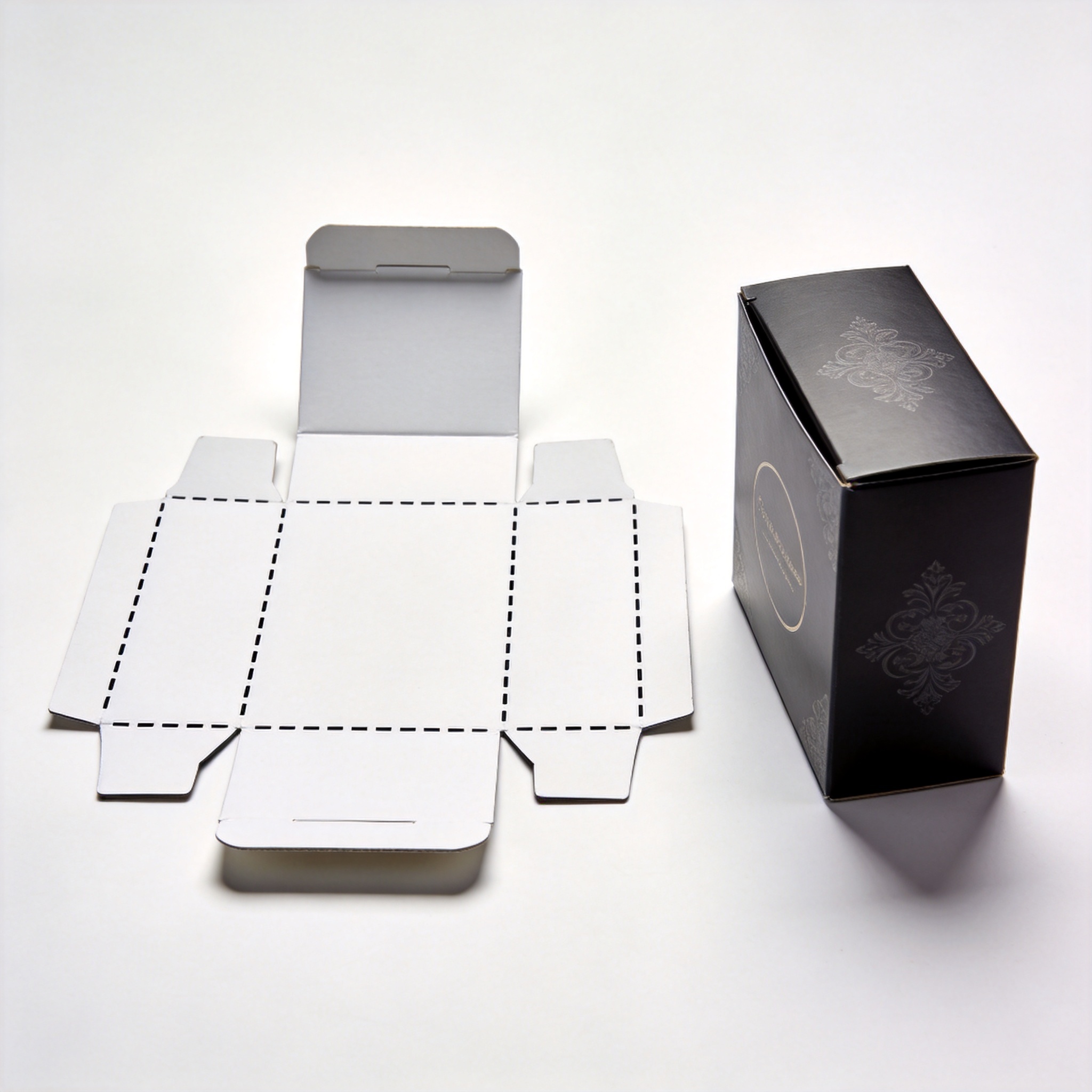 Rigid gift box design to finished product