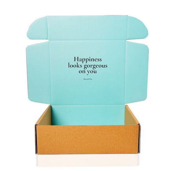 Custom color printed cardboard box - offset printing